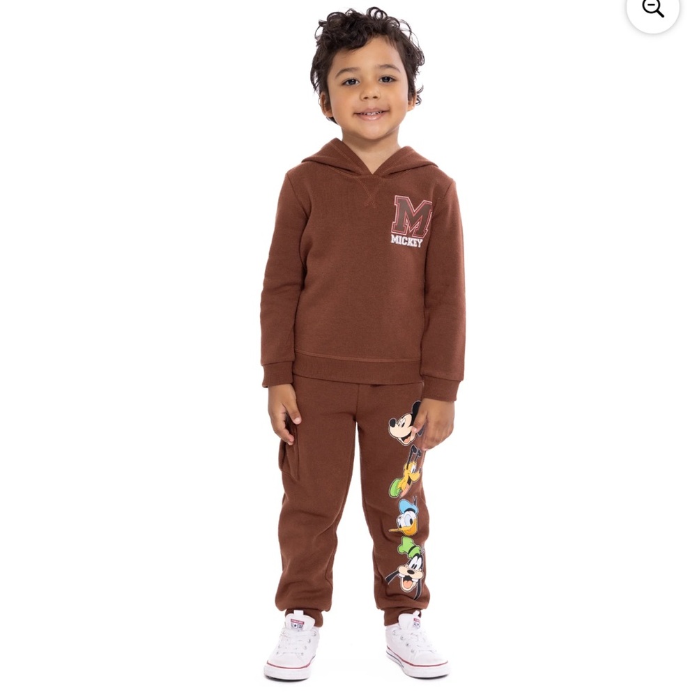 Mickey and Friends Toddler Boys Graphic Hoodie and Jogger Pants Set Sz 3T (44)